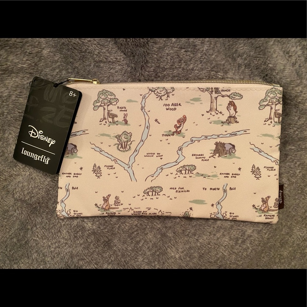 Loungefly Disney Winnie Pooh Eeyore Kanga
Cosmetic Bag Hundred Acre Wood
